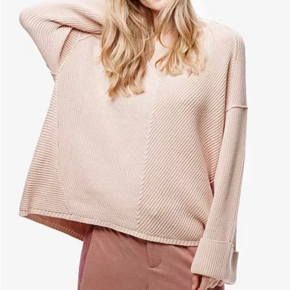 Free People Sweaters - Free People La Brea V-Neck Sweater size S